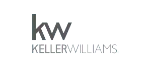 Kw kelly williams logo on a black background: move in and out cleaning.